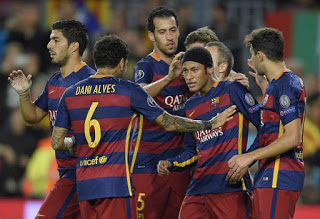 Barcelona 3-BATE 0. Champions League 2015