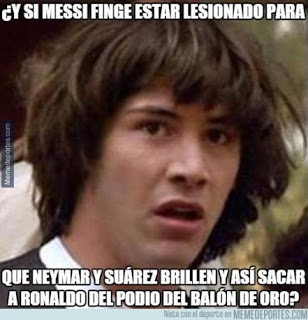Los mejores memes de los 3 finalistas al Balón de Oro 2015