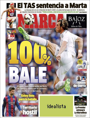 Portada Marca: Gareth Bale Portada Marca: Gareth Bale