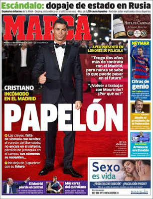 Portada Marca: Palelón Portada Marca: Palelón cristiano roanldo