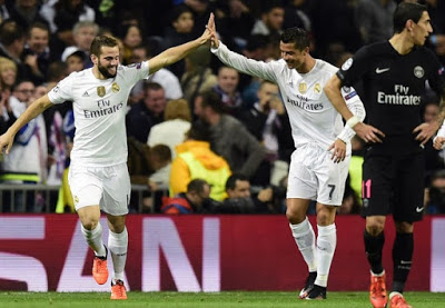 Real Madrid 1-PSG 0. Champions League