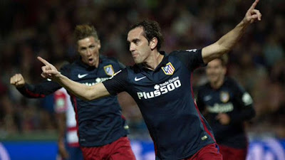 Granada 0-Atlético Madrid 2. Jornada 14 Liga Española