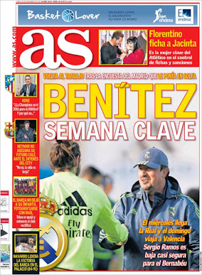 Portada Benítez: Semana clave Portada Benítez: Semana clave