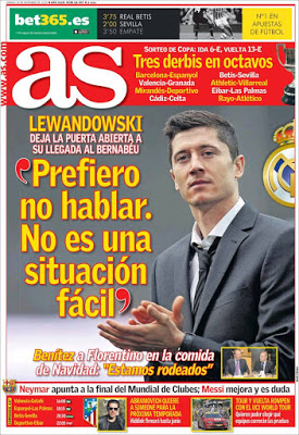 Portada AS: Lewandowski