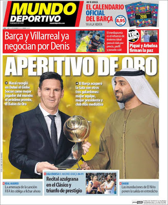 Messi Rey de Oriente, la fórmula mágica del Madrid: las portadas