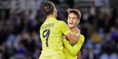Real Sociedad 0-Villarreal 2. Jornada 16 Liga Española
