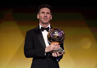 Las mejores imágenes de la gala del Balón Oro 2015 messi balón de oro