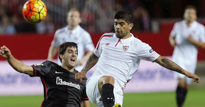 Sevilla 2-Athletic Bilbao 0. Jornada 19 Liga Española