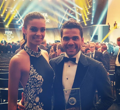 La gala del Balón de Oro en Instagram dani alves