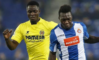 Espanyol 2-Villarreal 2. Jornada 21 Liga Española