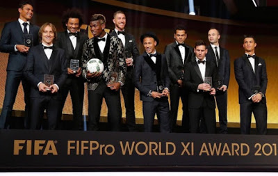 La gala del Balón de Oro en Instagram modric