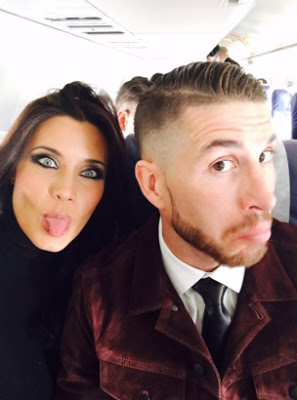 Las mejores imágenes de la gala del Balón Oro 2015 sergio ramos y pilar rubio