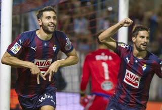 Eibar 2-Levante 0. Jornada 24 Liga Española