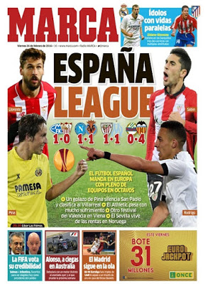 Portada Marca: España League Portada Marca: España League