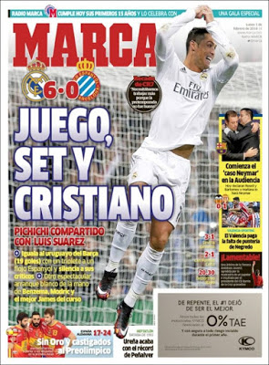 El Bernabéu disfruta con Zidane, Dinho en Barcelona: las portadas