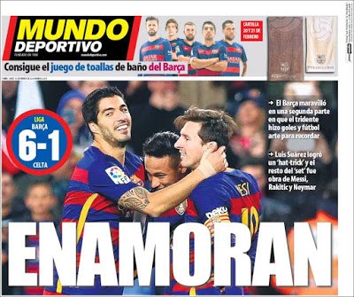 La MSN enamora, Messi se viste de Cruyff, Cristiano desafío Champions: las portadas