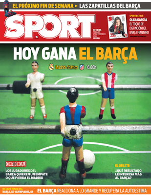 Portada Sport: Hoy gana el Barça Portada Sport: Hoy gana el Barça