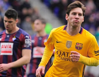 Eibar 0-Barcelona 4. Jornada 28 Liga Española