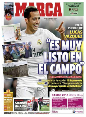 Portada Marca: Lucas Vázquez Portada Marca: Lucas Vázquez