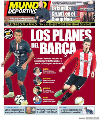 Portada Mundo Deportivo: los planes del Barça Portada Mundo Deportivo: los planes del Barça