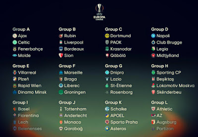 Calendario Europa League 2015-2016 Calendario Europa League 2015-2016