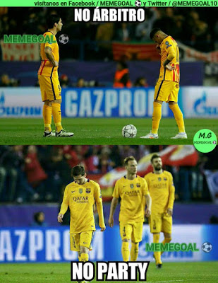 Los memes del Atlético Madrid-Barcelona más divertidos: Cuartos Champions