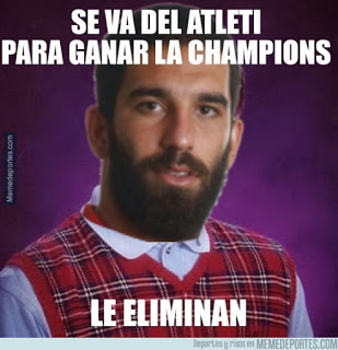 Los memes del Atlético Madrid-Barcelona más divertidos: Cuartos Champions arda turan