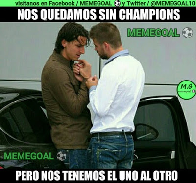 Los memes del sorteo de Champions League más divertidos: Semifinale pique zlatan ibrahimovic
