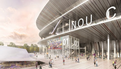 El Nou Camp Nou Espai Barça | Nuevo estadio FC Barcelona imagenes obras