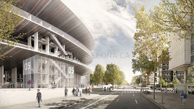 El Nou Camp Nou Espai Barça | Nuevo estadio FC Barcelona imagenes obras
