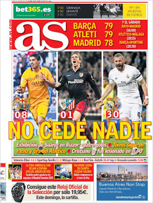 Aquí no cede nadie, La Liga al rojo vivo: las portadas