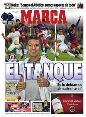Portada Marca: Casemiro el tanque