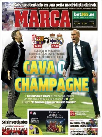 Portada Marca: Cava o Champagne Portada Marca: Cava o Champagne