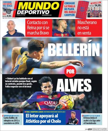 portada-mundo-deportivo-bellerin-alves