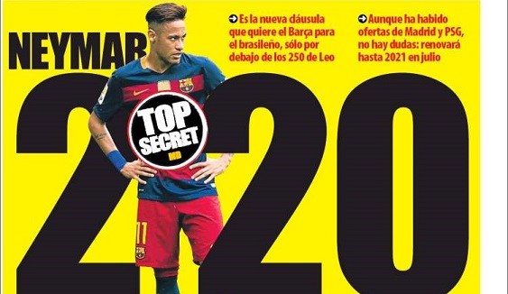 El Madrid busca la remontada final, Neymar renovará: las portadas