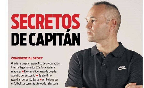 El PSG insiste en fichar a Cristiano, Iniesta el gran capitán: las portadas