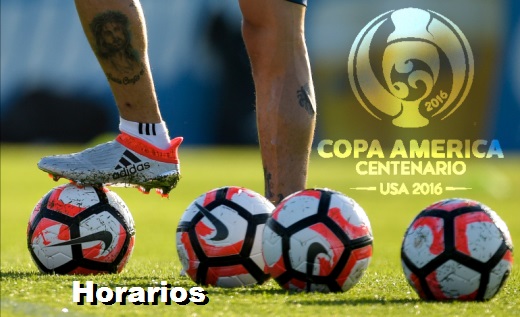 Horarios Copa América 2016 Horarios Copa América 2016