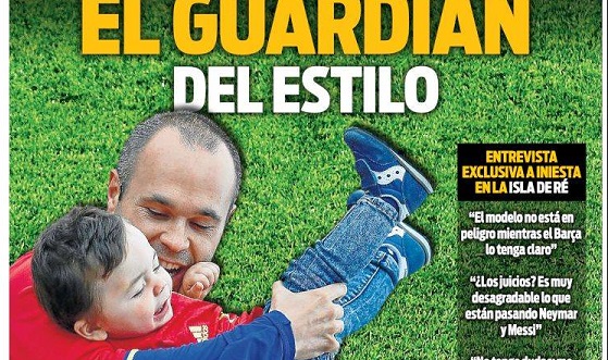 Iniesta brilla en la Eurocopa, Pogba admira a Zidane: las portadas iniesta brilla eurocopa