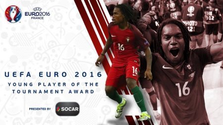Mejor jugador joven de la EURO: Renato Sanches Mejor jugador joven de la EURO: Renato Sanches