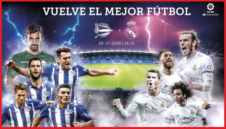 Alineación Alavés-Real Madrid Jornada 10 | La Previa Alineación Alavés-Real Madrid
