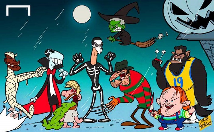 Memes Legia Varsovia-Real Madrid Champions League 2016 Memes Real Madrid-Legia Varsovia halloween