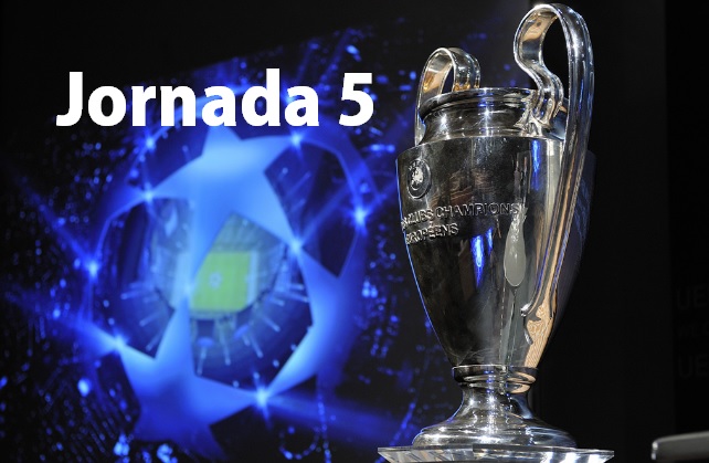 Partidos Jornada 5 Champions League 2016 Partidos Jornada 5 Champions League 2016