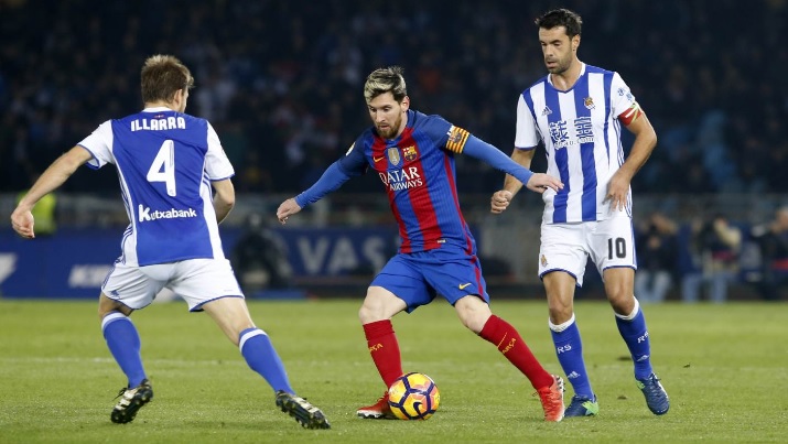 Real Sociedad 1-1 Barcelona Liga Española 2016 | Jornada 13