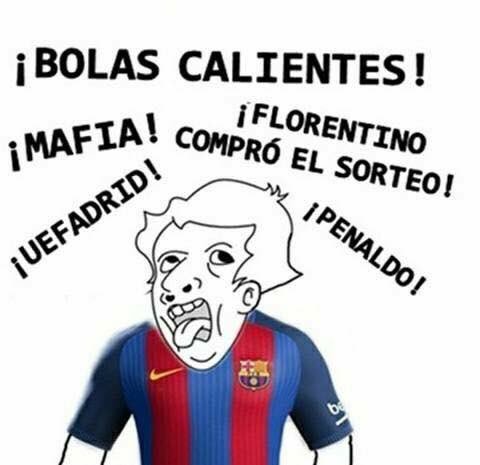 Memes Sorteo Octavos Champions 2016-17 | Los mejores chistes Memes Sorteo Octavos Champions 2016