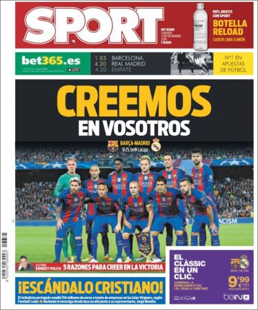 portada-sport-barca-madrid-2016