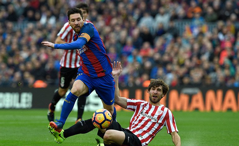 Barcelona 3-0 Athletic Bilbao | Jornada 21 Liga Española Santander Barcelona-Athletic Barcelona 2017