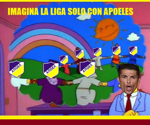Memes APOEL-Real Madrid Champions 2017-2018