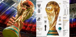 Trofeo Copa del Mundo de la FIFA | Infografía con todos los detalles Trofeo Copa del Mundo infografia