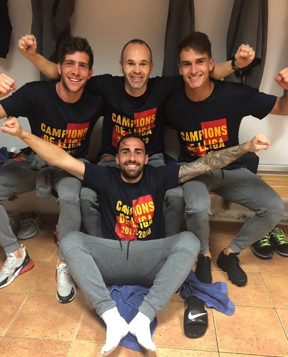 Barcelona Campeón Liga Española 2018 la Liga Santander