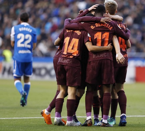 Barcelona Campeón Liga Española 2018 la Liga Santander